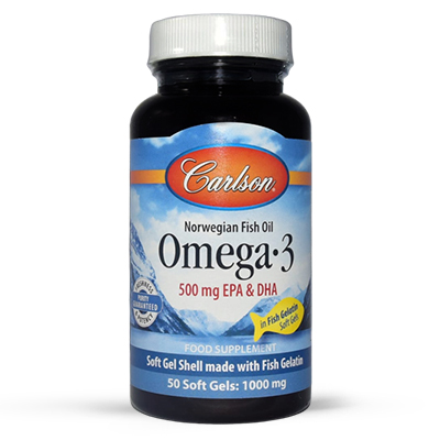 carlson Balık Yağı Omega 3 500 MG